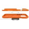 Etui Spigen Silicone Fit MAG MagSafe do  iPhone 17 Pro pomarańczowy